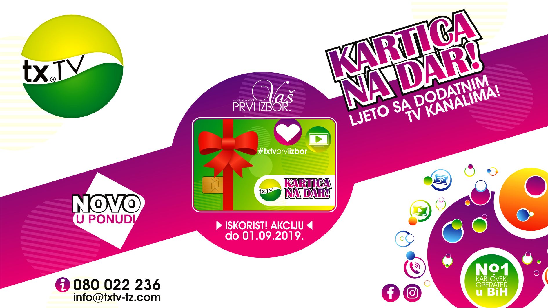 Akcija kartica na dar!